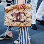 Chanel Quilted Paper bag