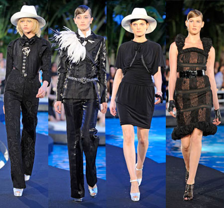 Chanel Resort 2009 – A Freezing Black And White Perspective Over Summer 2009