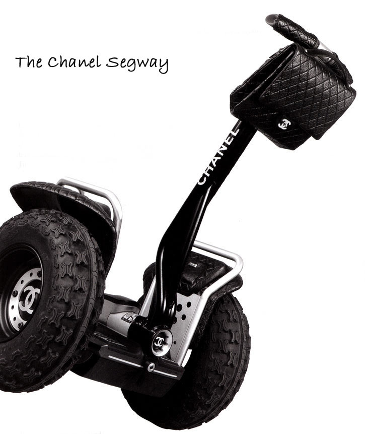 Segway Is Chic – The Chanel Segway!