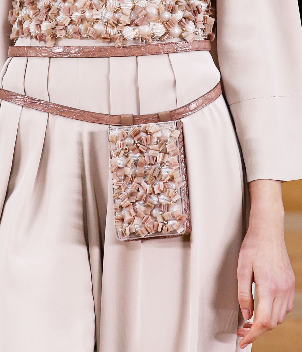 Chanel Spring 2016 Haute Couture fabric scraps