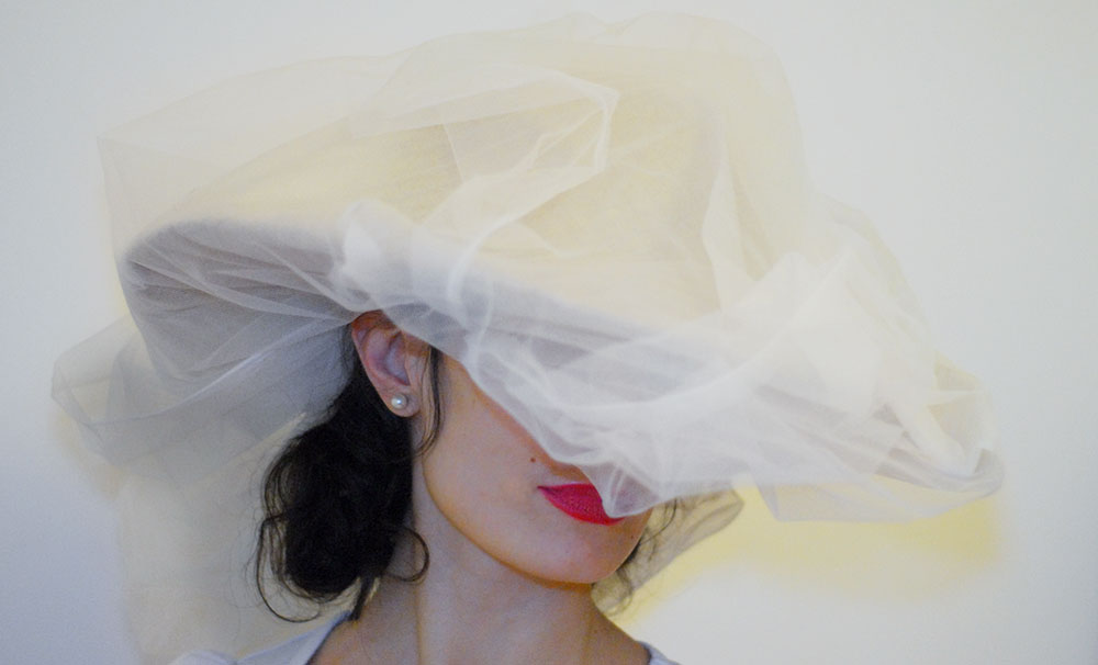 Chanel Wedding hat Couture Spring 2015