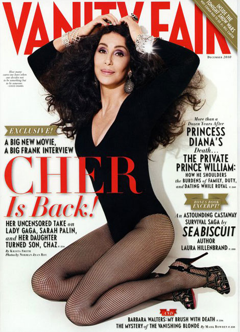 Cher’s Vanity Fair December 2010