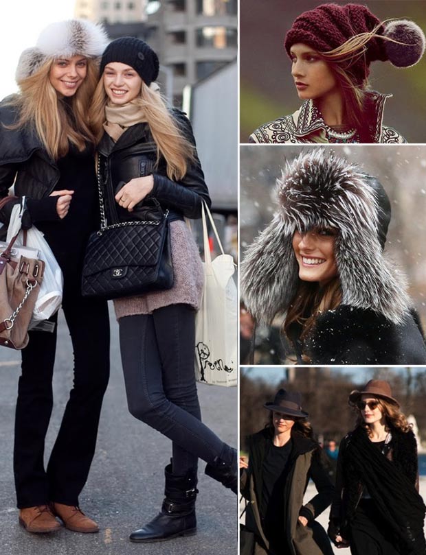 Chic and warm winter hats