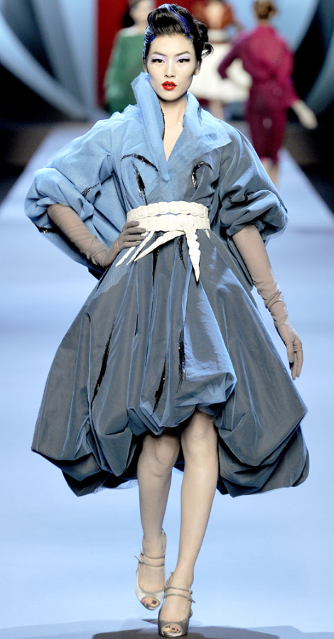Christian Dior Haute Couture Spring Summer 2011 Liu Wen