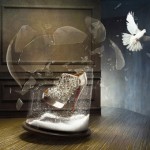 Christian Louboutin Fall Winter 2010 ad campaign Ice Queen