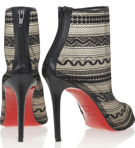 JLo’s Louboutins, The Christian Louboutin Paola 100 Ankle Boots