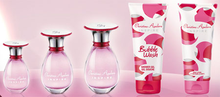 Christina Aguilera Inspire fragrance products