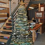 Christmas Tree made of books