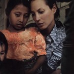 Christy Turlington Vogue August 2009 humanitarian