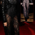 Ciara Givenchy Lace Dress 2010 Grammys