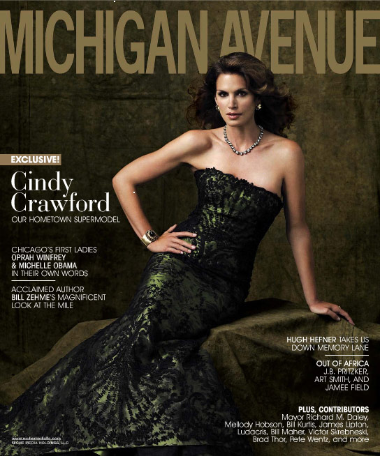 Cindy Crawford cover Michigan Avenue