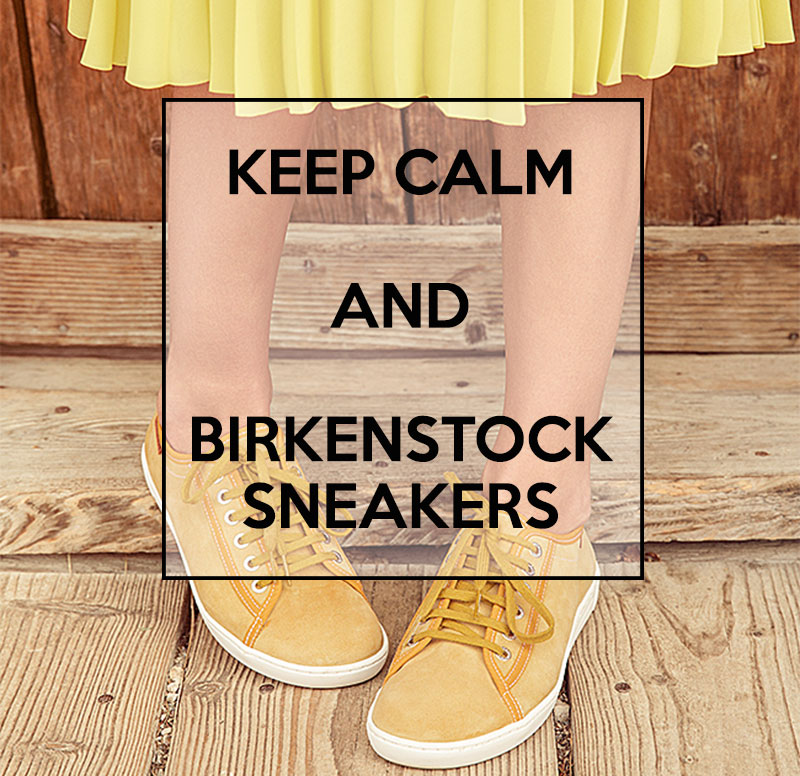 classic yellow sneakers Birkenstock