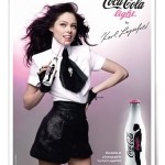 Coco Rocha Karl Lagerfeld Coca Cola Light ad