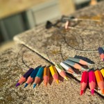 Colored Lapicitos necklace 4
