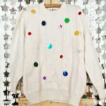 DIY Christmas Colorful Sequin Sweater
