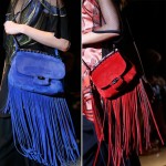 colorful suede fringe bags Gucci SS14