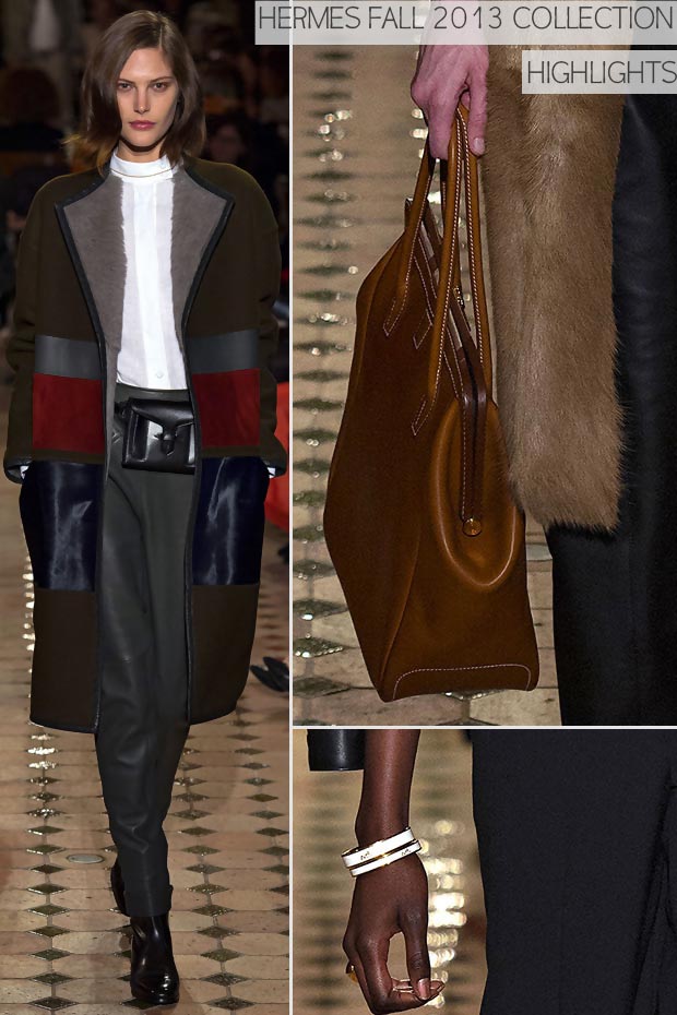 Mysteriously Feminine Fashion: Fall 2013 Hermes Collection