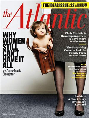 controversial magazine cover baby in bag