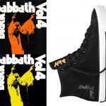 Converse Black Sabbath sneakers No 4 album cover