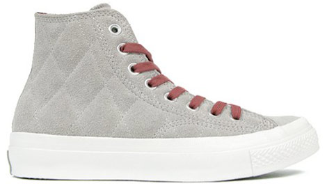 Converse Patta Lele grey quilted sneakers