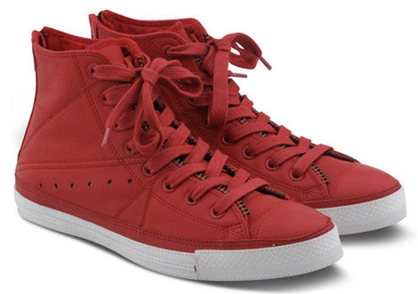 Converse productRed leather jacket Chuck Taylor