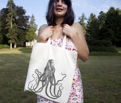 Cool and the Bag octopus bag