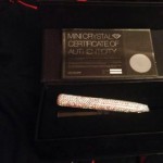 Corioliss Swarovski Crystallized mini travel iron straightener