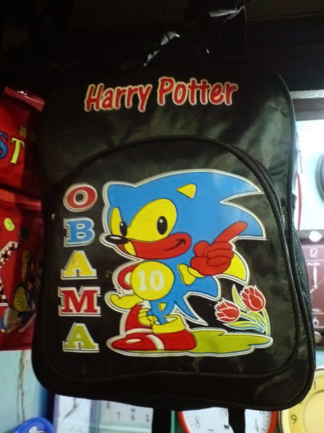 Counterfeit Harry Potter backpack