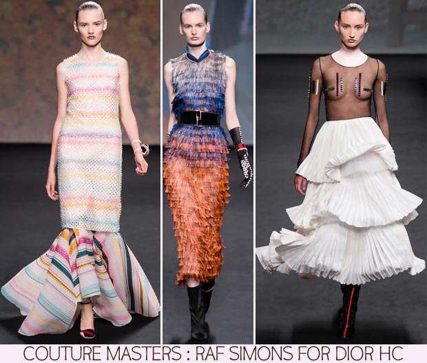 Couture Masters Raf Simons Dior HC Fall 2013