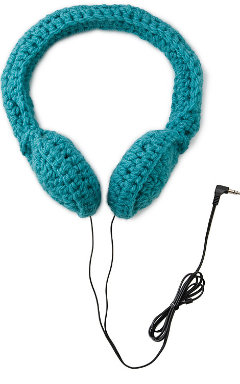 Crocheted headphones
