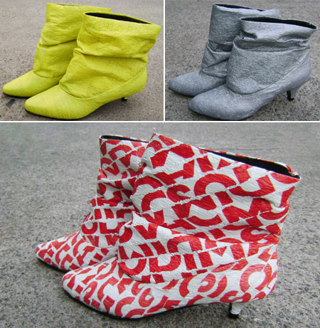 Dacca Boots plastic bags