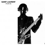 Daft Punk masked for Saint Laurent Paris ad campaign