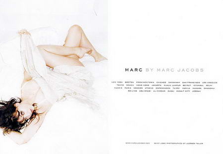 Daisy Lowe For Marc By Marc Jacobs Spring Summer 2009 Advertising Campaign