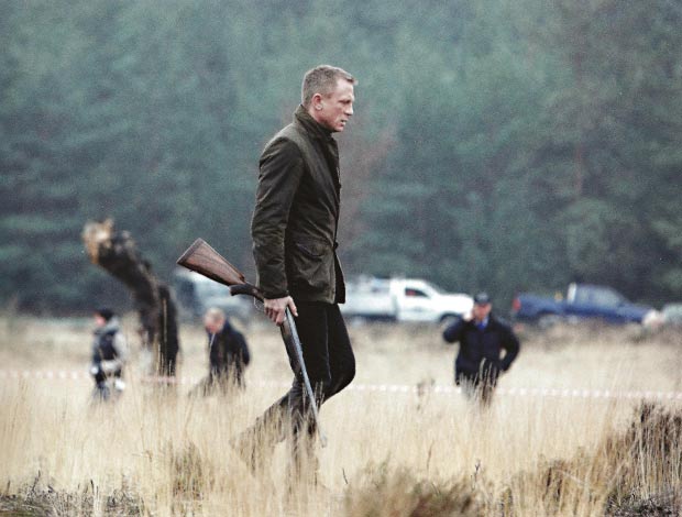 Daniel Craig James Bond Skyfall jacket final scenes