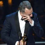 Daniel Day Lewis crying 2013 Oscar win speech