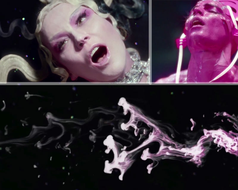 Daphne Guinness ecstatic music video