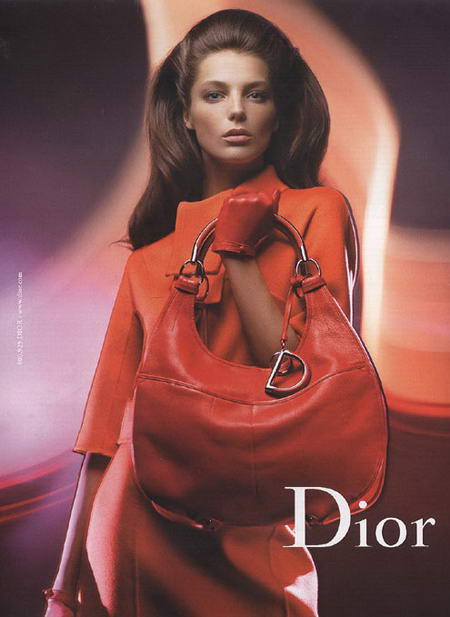 Daria Werbowy Dior Fall Winter 2008 2009 Ad Campaign