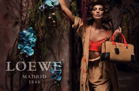 Daria Werbowy For Loewe Spring Summer 2010 Ad Campaign