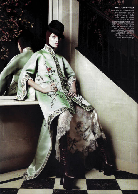 Daria, The Quick Change Artist From Vogue US May 2009