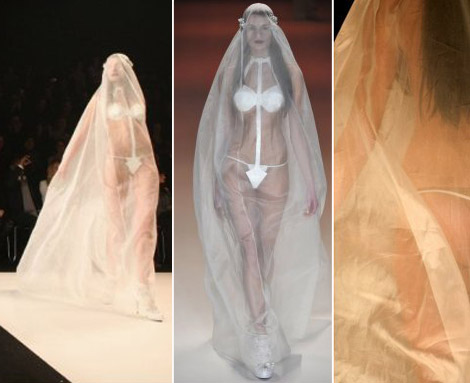 Wedding Dress For Daring Brides With Nothing To Hide
