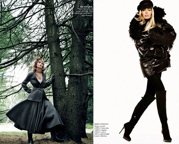 dark clothes Fall 2013 Fashion Vogue September