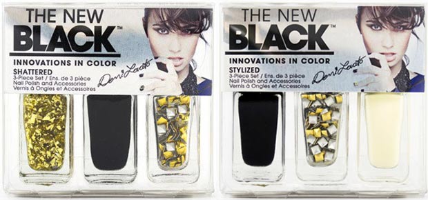 Demi Lovato The New Black nail polish sets