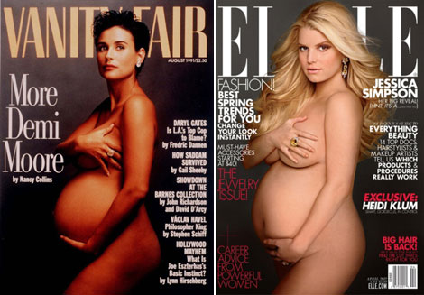 Vanity Fair’s Demi Moore Pregnant Cover Reigns Supreme