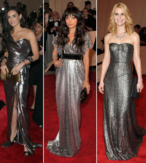 Demi Moore Nicole Richie Claire Danes Met Gala 2010 dresses