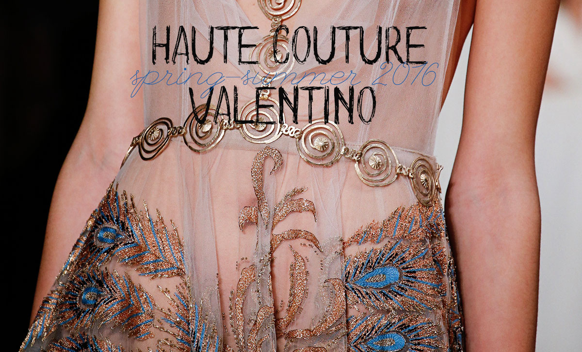 details Haute Couture Valentino Spring 2016