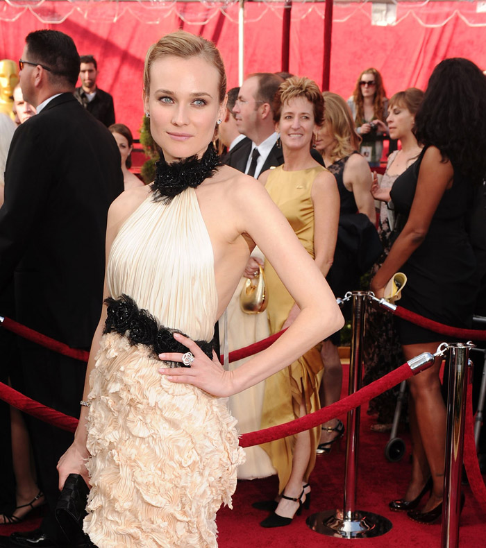 Diane Kruger Chanel dress 2010 Oscars 1