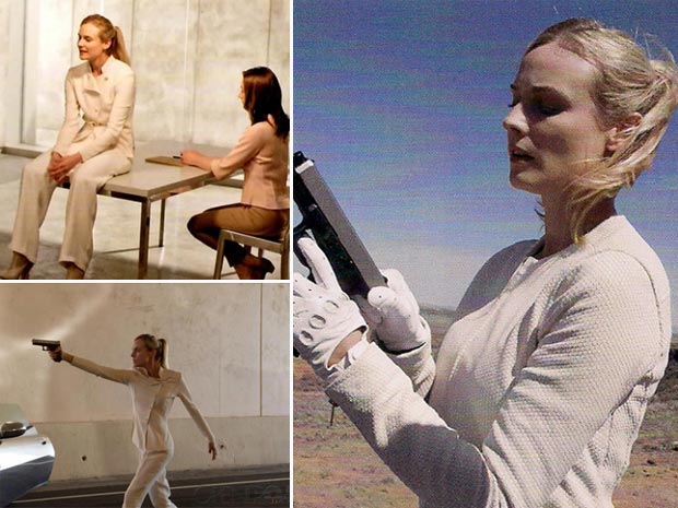 Diane Kruger playing the Seeker The Host