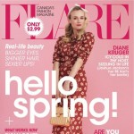 Diane Kruger The Host Flare April 2013 cover