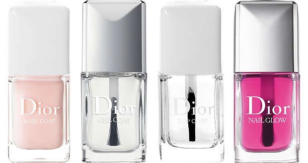 Dior Nail Polish base coat top coats