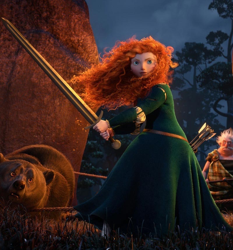 Disney Pixar Brave Merida Princess